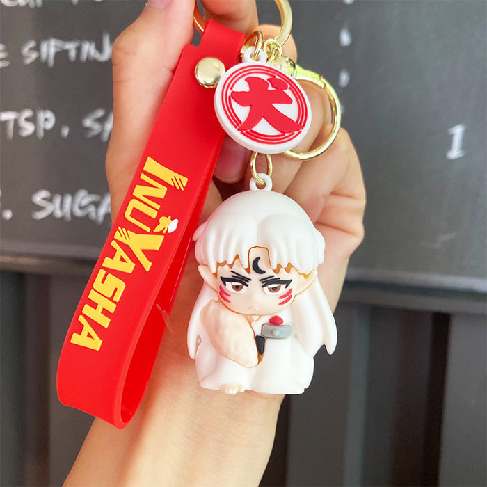 Wholesale PVC Cartoon Cute Doll Keychain JDC-KC-Yid020