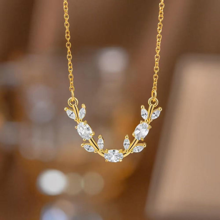 Wholesale Zircon Niche Versatile Clavicle Choker Necklace