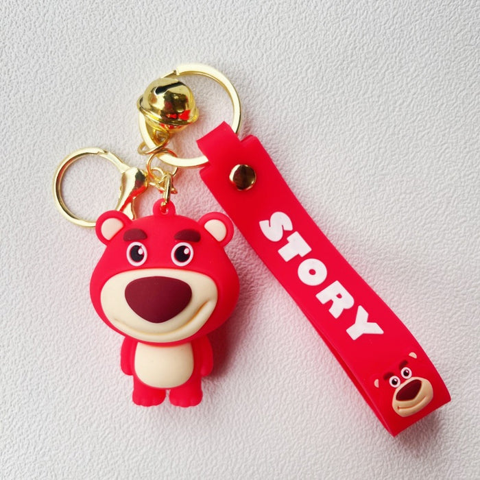 Wholesale PVC cartoon doll Keychain JDC-KC-WuYi094