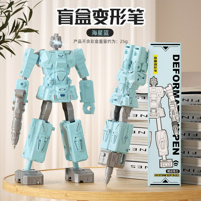 Wholesale Cartoon Robot Ballpoint Pen Primary School Students Educational Toy Pen