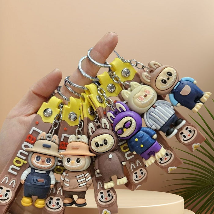 Wholesale Love Sheep Night Light Keychain Pendant