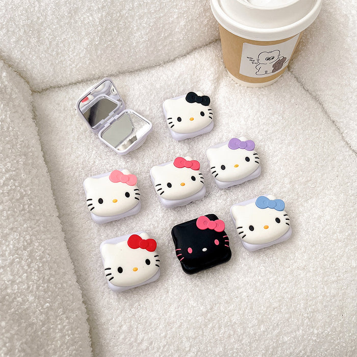 Wholesale Cartoon Cat Flip-Mirror Phone Grips