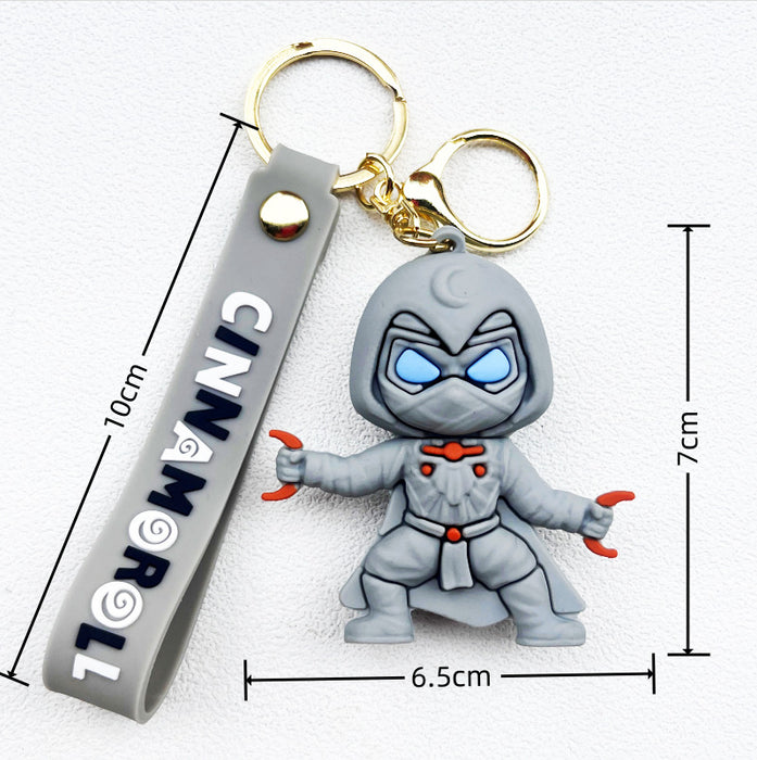 Wholesale PVC Cartoon Doll Keychain JDC-KC-WuYi171