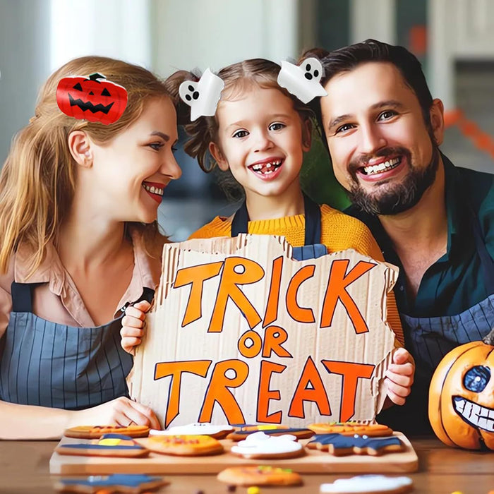 Wholesale Witch Hat Grab Clip Black Cat Hairpin Ghost Head Horsetail Clip Pumpkin Shark Clip Dark Wind  Headwear