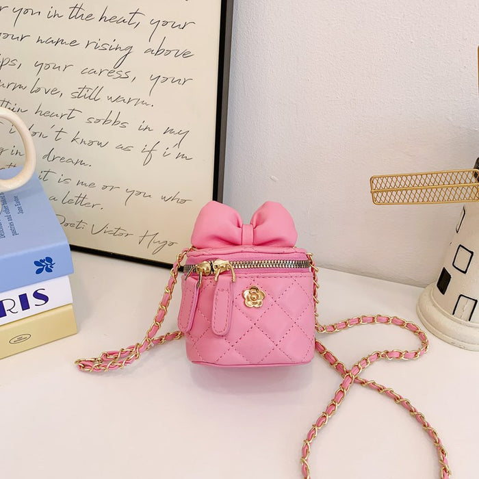 Wholesale Golden Camellia Mini Crossbody Bag for Parent-Child