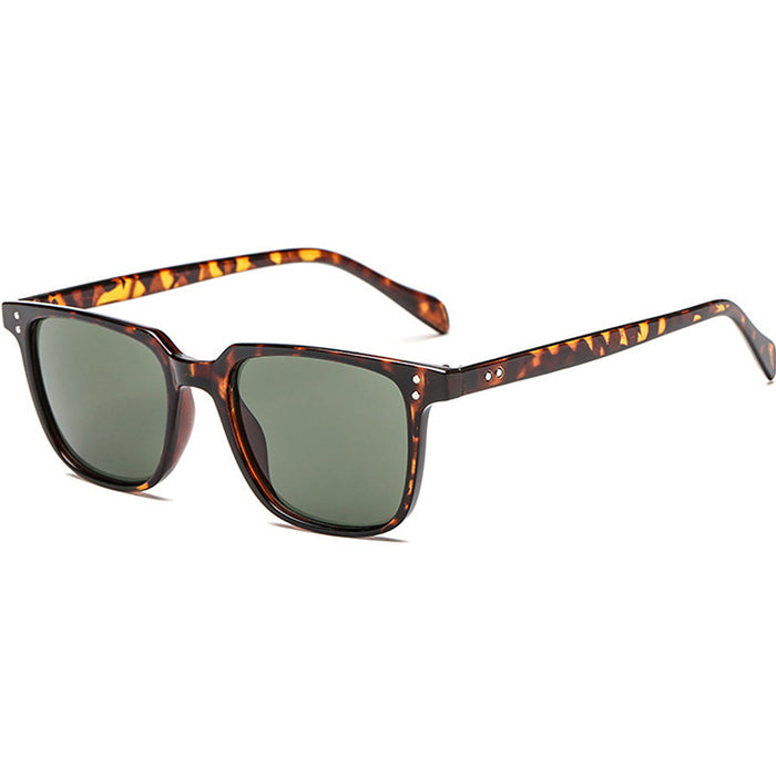 Wholesale Small Box Personalized Retro New Sunglasses for Men's Trendy Round Face, No Makeup, Slimming Glasses