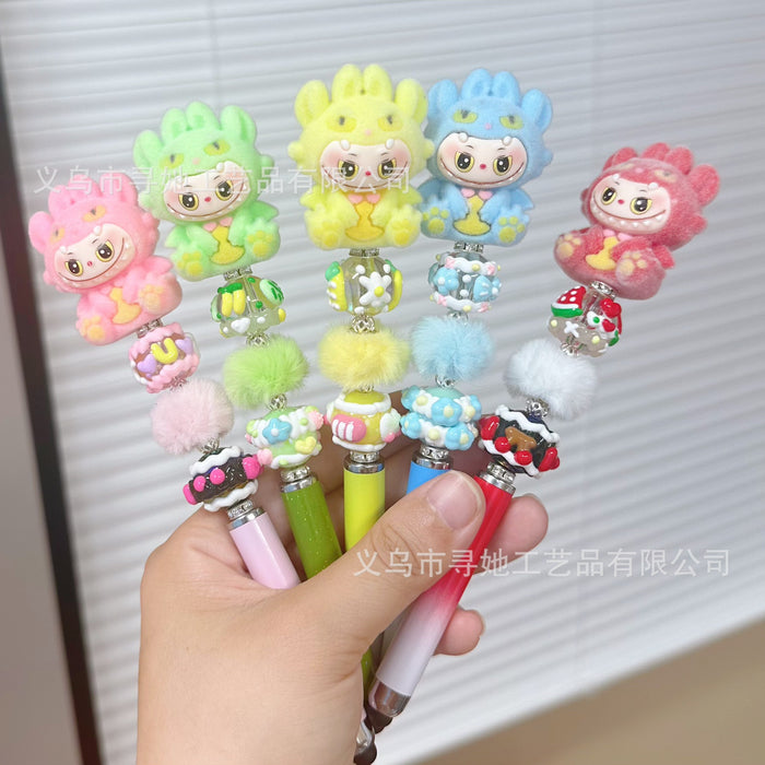 Wholesale DIY Cute Beaded Pen for Mobile Phones and Tablets Touch Screen Gel Ballpoint Pen