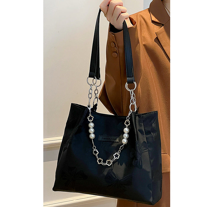 Wholesale Large capacity fashionable canvas bag versatile commuting tote bag