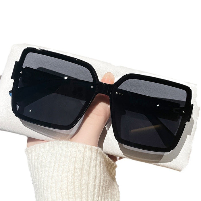 Wholesale Large Frame Anti-UV PC Sunglasses JDC-SG-Bofeng011