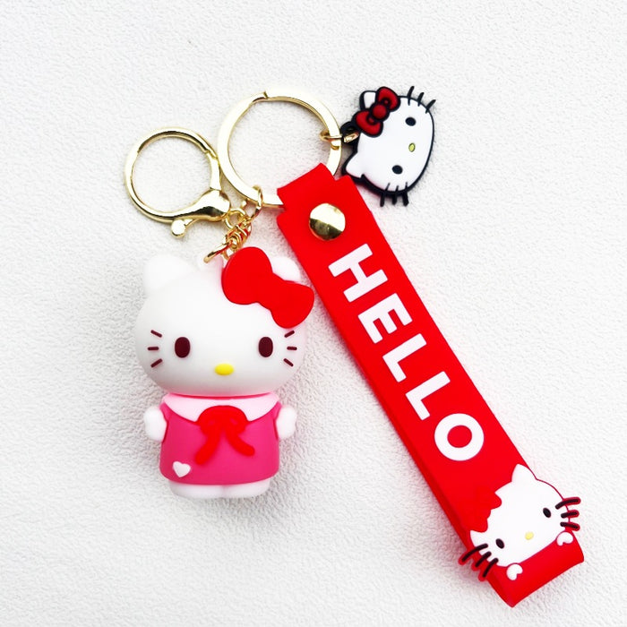 Wholesale PVC Cartoon Doll Keychain JDC-KC-ChuC044