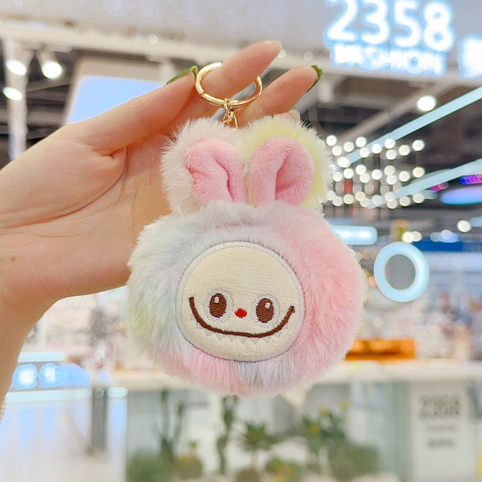 Wholesale Creative Squeaky Rab Cloth Pendant Plush Doll