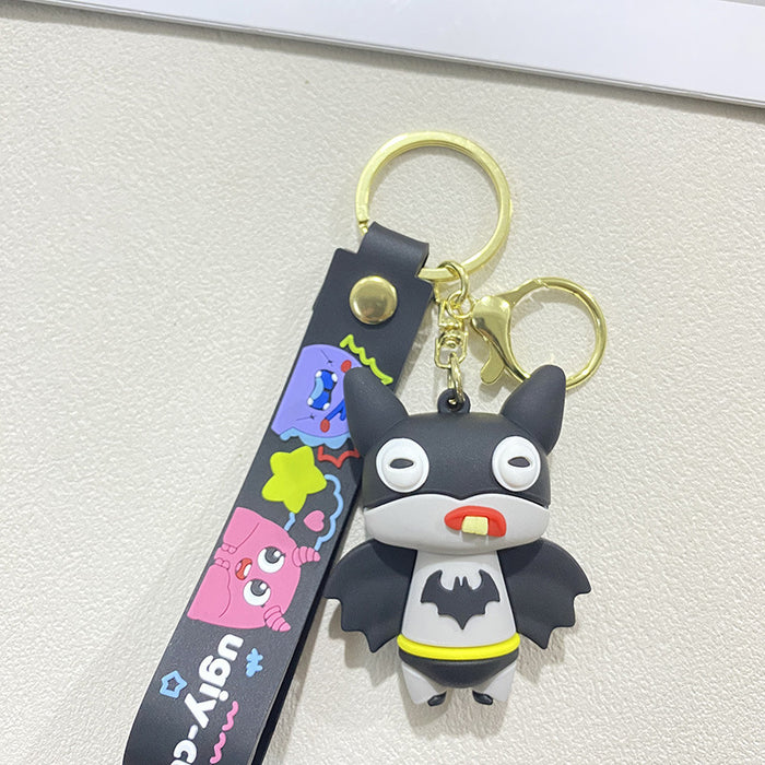 Wholesale Cartoon monster doll keychain