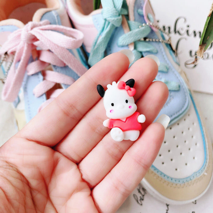 Wholesale plastic shoelace accessories shoelace buckle cartoon shoe upper decoration JDC-CS-ChenST001