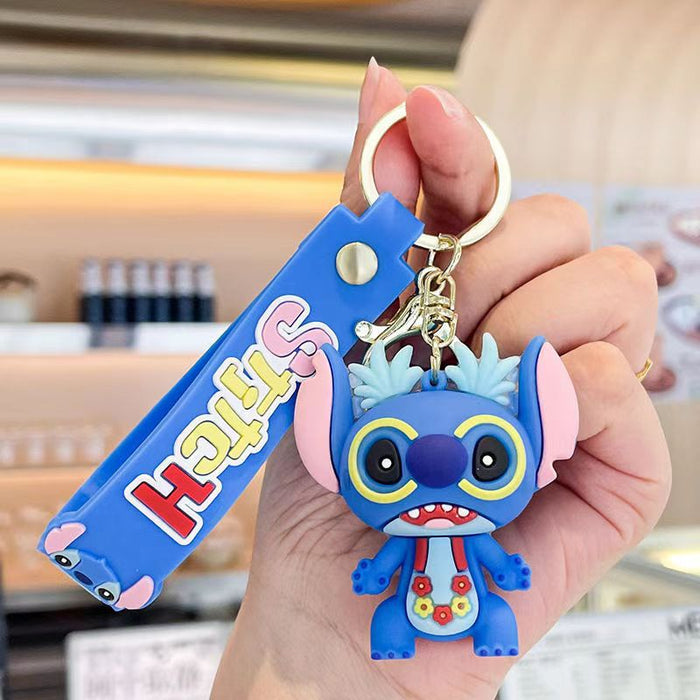 Wholesale  Keychain Car Pendant  Cartoon Couple Bag Key Chain Hanging