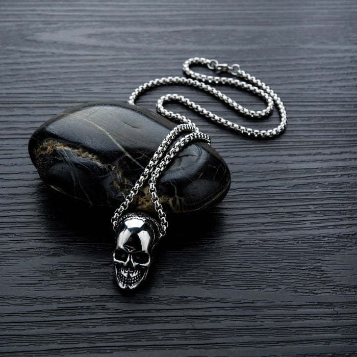 Wholesale Fashionable stainless steel necklace, retro trend, personalized titanium steel accessories