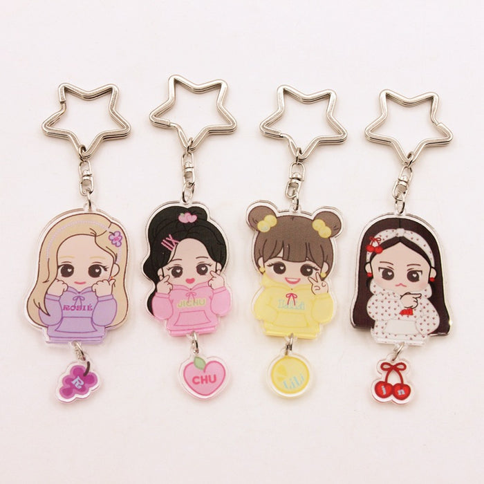 Wholesale Acrylic Keychain JDC-KC-HanTian025