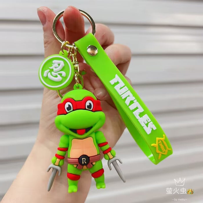 Wholesale Cartoon Doll Silicone Keychain JDC-KC-HongSheng009