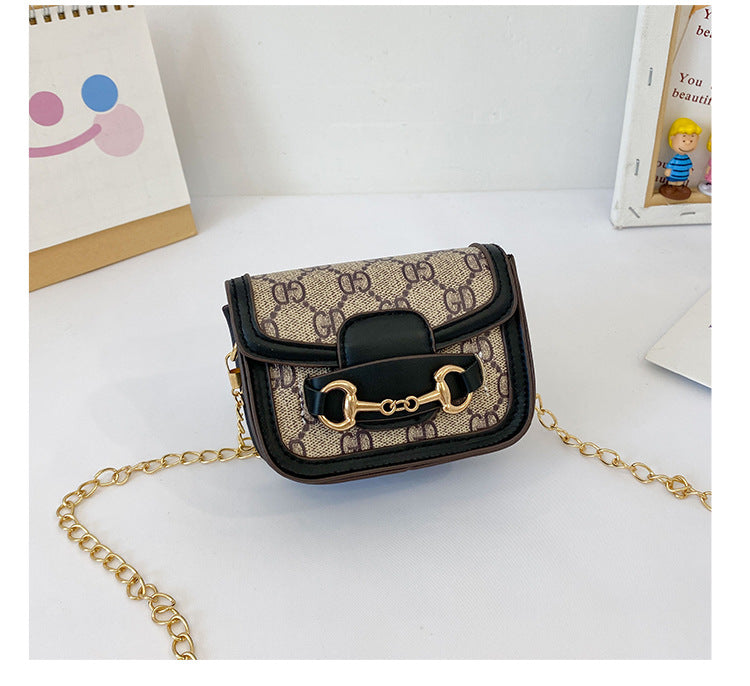 Wholesale Children's bag, fashionable single shoulder crossbody bag, coin purse