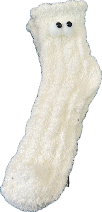 Wholesale coral fleece mid-calf socks