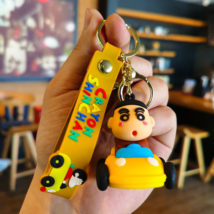 Wholesale Cartoon Silicone Doll Keychain JDC-KC-Tingm296