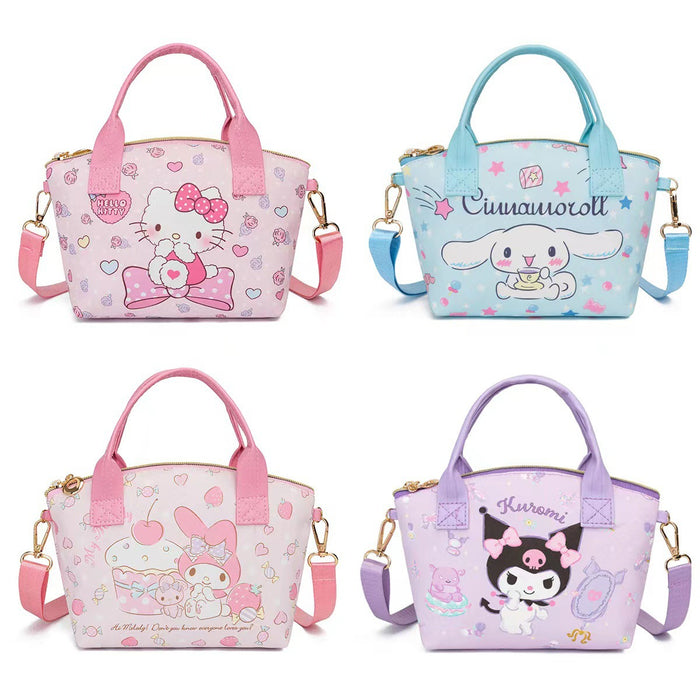 Wholesale Cartoon Children's Leather Cosmetic Bag Crossbody Bag Shoulder Handbag Small Bag