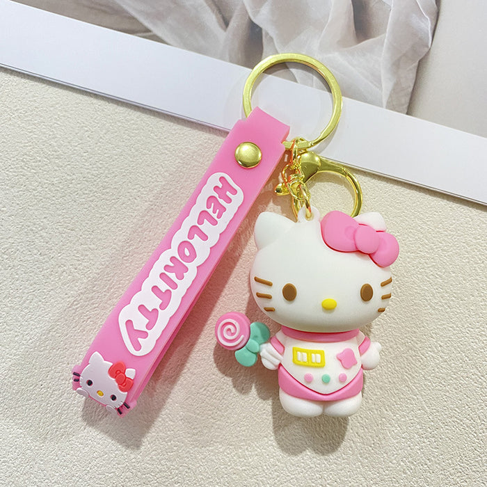 Wholesale Cartoon Cute Keychain Kt Cat Pendant Doll Machine Doll Accessories Doll