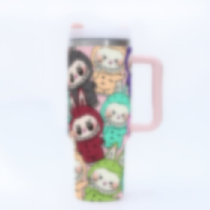 Wholesale  Cartoon Pattern 40oz Stainless Steel  Thermos ice bullies cup