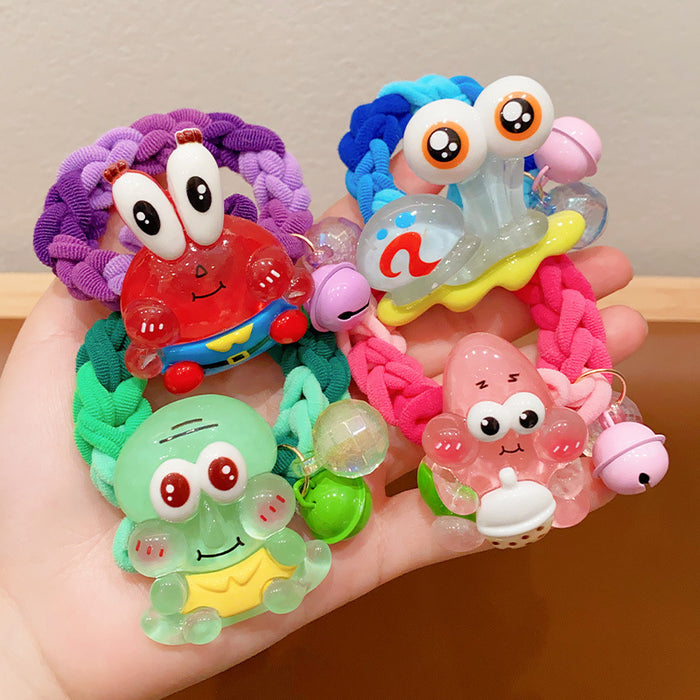 Wholesale Cartoon Cute Multi-color Hair Scrunchies JDC-HS-Daim001