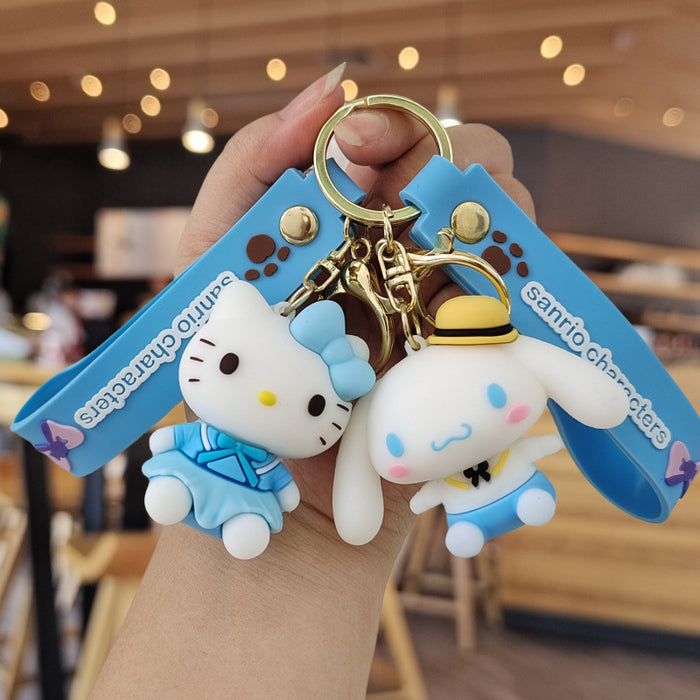 Wholesale Cartoon Doll Silicone Keychain (S) JDC-KC-ZhuoRan007