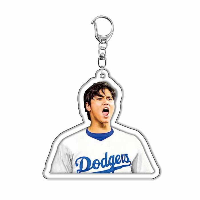 Wholesale Baseball Player Pitcher Acrylic Keychain Pendant