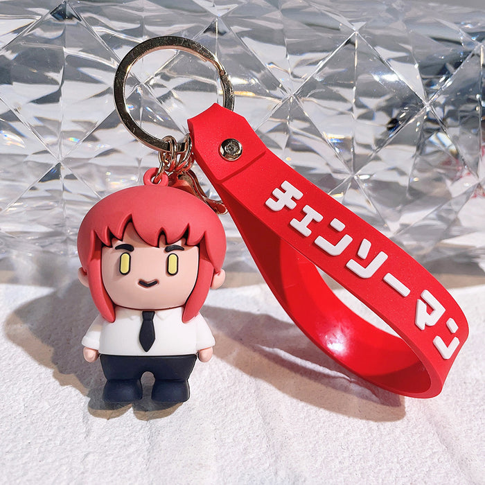 Wholesale Cartoon Doll PVC Keychain JDC-KC-Qiwei003