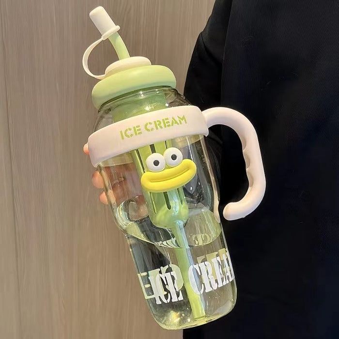 Wholesale Plastic large-capacity straw belly cup