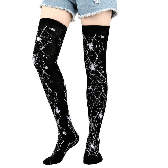 Wholesale Halloween Bleeding Bat COS Masquerade Skull Blood Stockings JDC-SK-XQ036