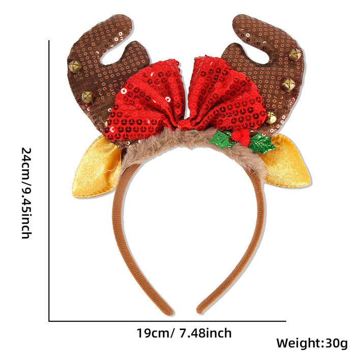 Wholesale Christmas Decorative Headband Elf Hat Headwear Party Supplies  Leg Headband