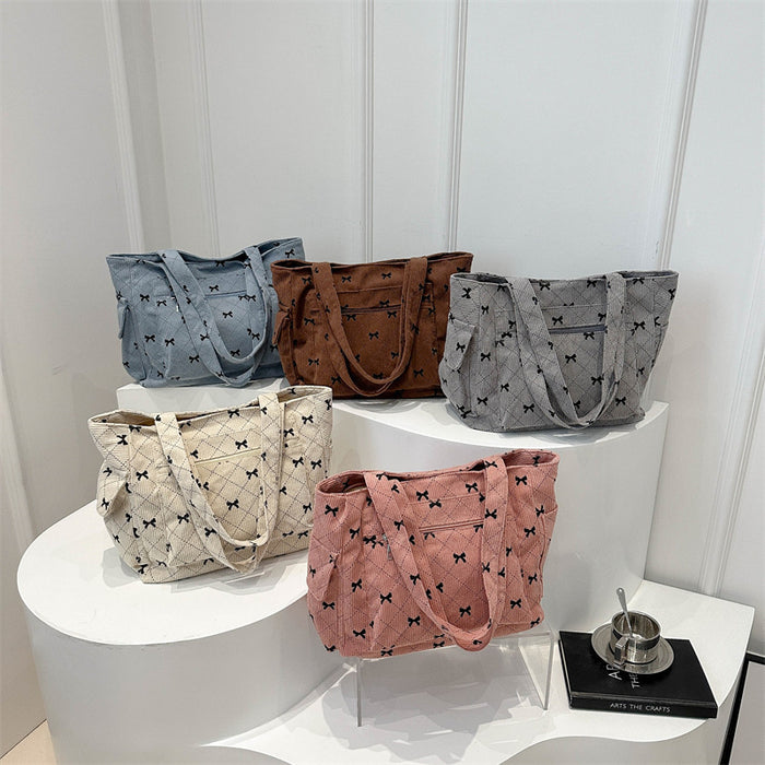 Wholesale Temperament Fashion One Shoulder Crossbody Bowknot JDC-SD-HT021