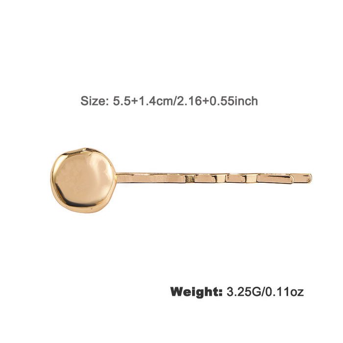 Wholesale Alloy Gold-Plated Shell  Starfish Hair Accessories Set Hairpin