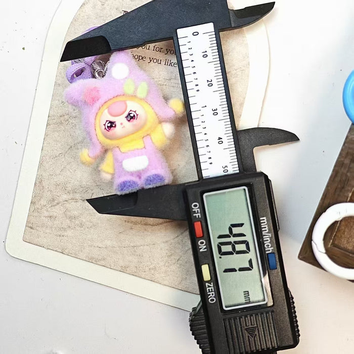 Wholesale Flocked hat keychain phone charm