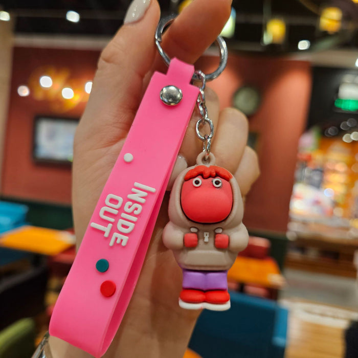 Wholesale PVC Cartoon Doll Keychain JDC-KC-KaMeng006