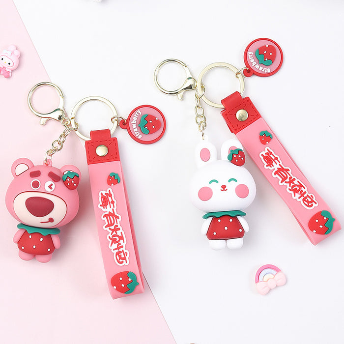 Wholesale PVC Cartoon Doll Keychain JDC-KC-Benxin011