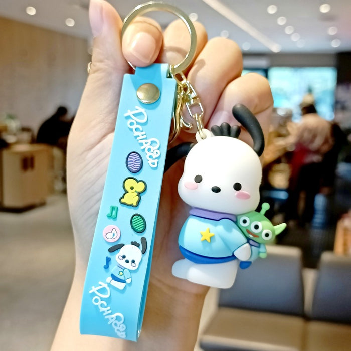 Wholesale Cartoon Doll PVC Keychain JDC-KC-MingT021