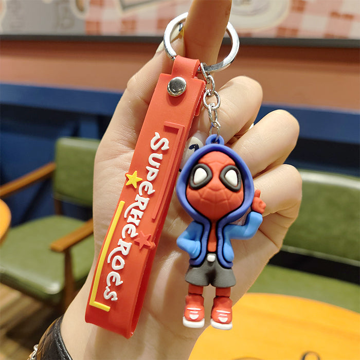 Wholesale Cartoon Doll Silicone Keychain JDC-KC-YiZhuo010