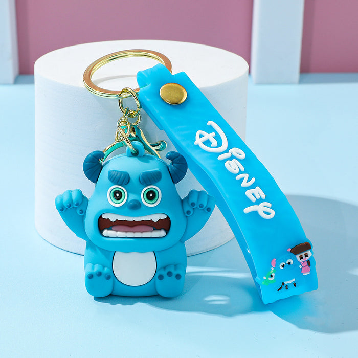 Wholesale cute couple key chain small gift doll ornaments