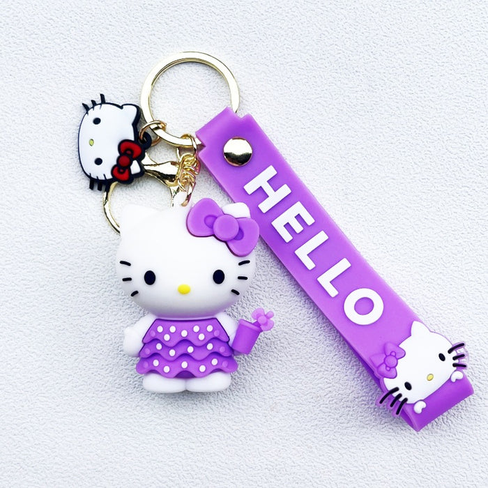 Wholesale PVC Cute Cartoon Doll Keychain JDC-KC-WuYi063