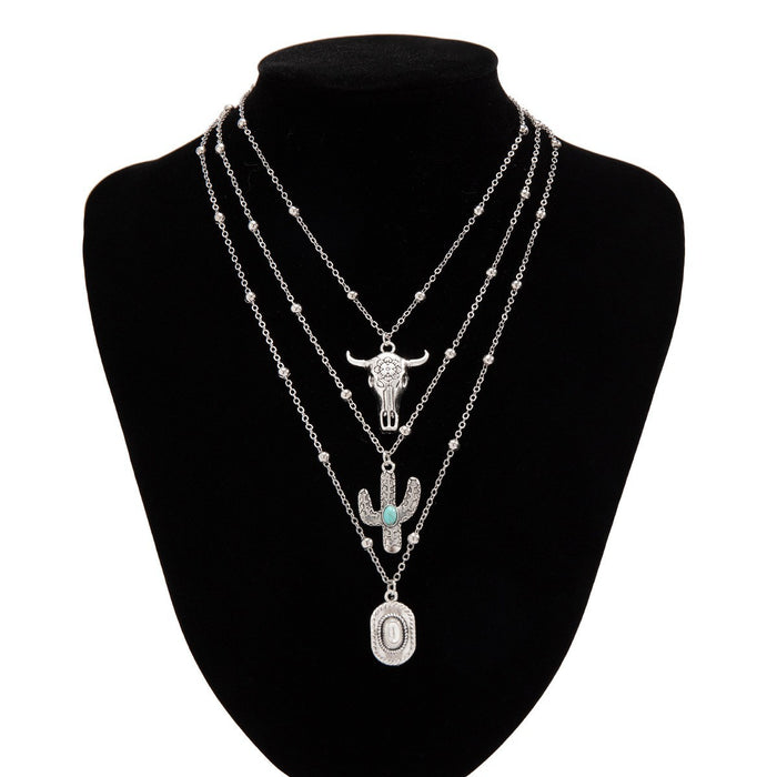 Wholesale Vintage inlaid turquoise set accessories