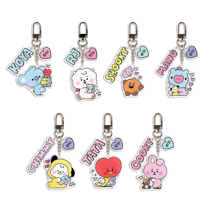 Wholesale Acrylic Cartoon Keychain JDC-KC-ZhangX002