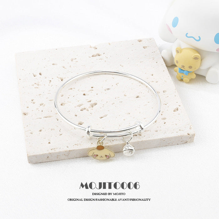 Wholesale Bracelet Alloy Cute Cartoon Pendant Adjustable (S) JDC-BT-CYC004