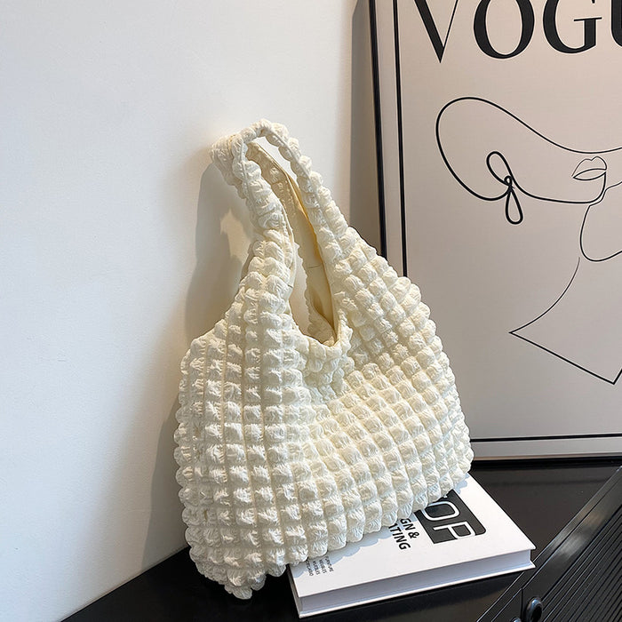 Wholesale Flower shoulder bag canvas minimalist handbag