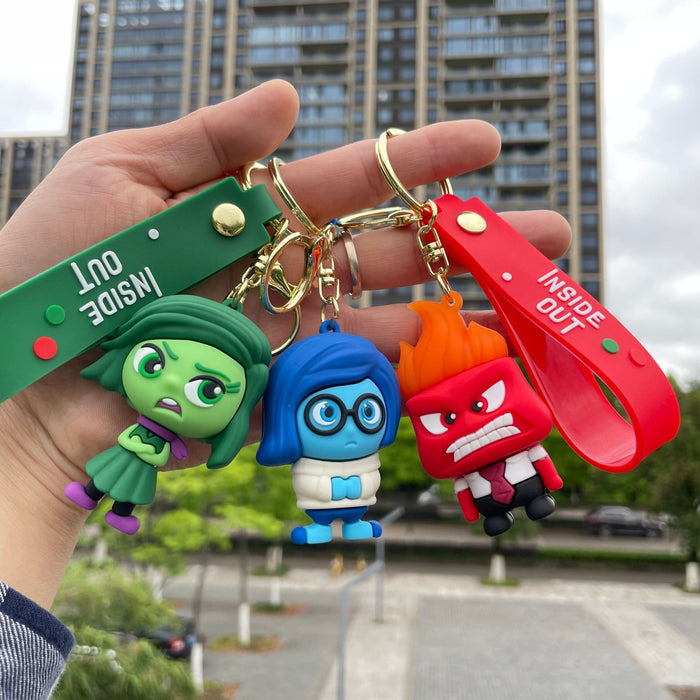 Wholesale Keychain, soft rubber doll, backpack pendant, keychain, car ornament