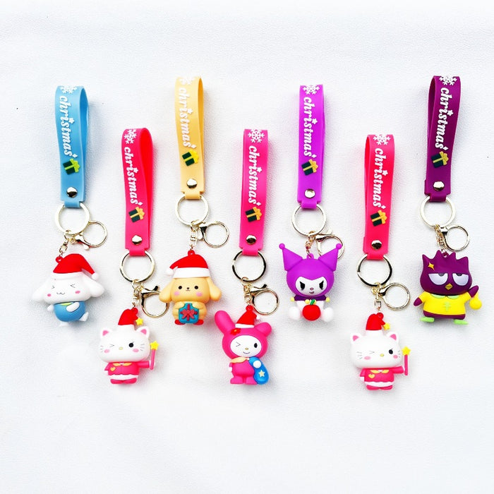 Wholesale PVC Cartoon Doll Keychain JDC-KC-WuYi182