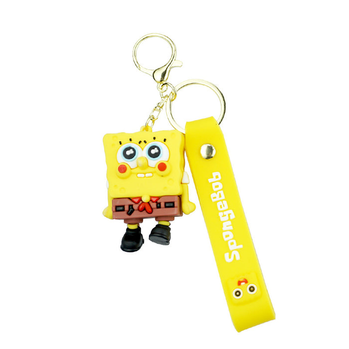 Wholesale  Keychain Cute Cartoon Couple Pendant Girl School Bag